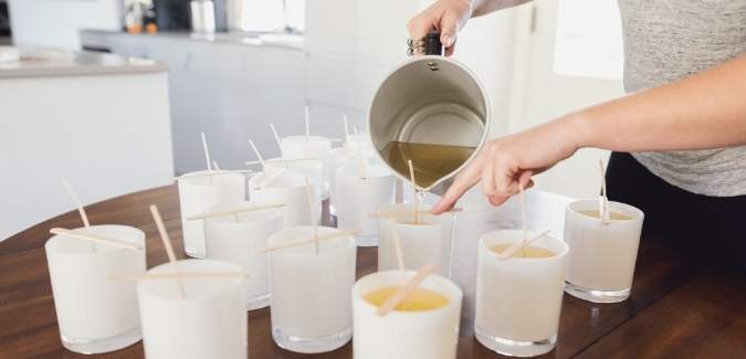 Candle making