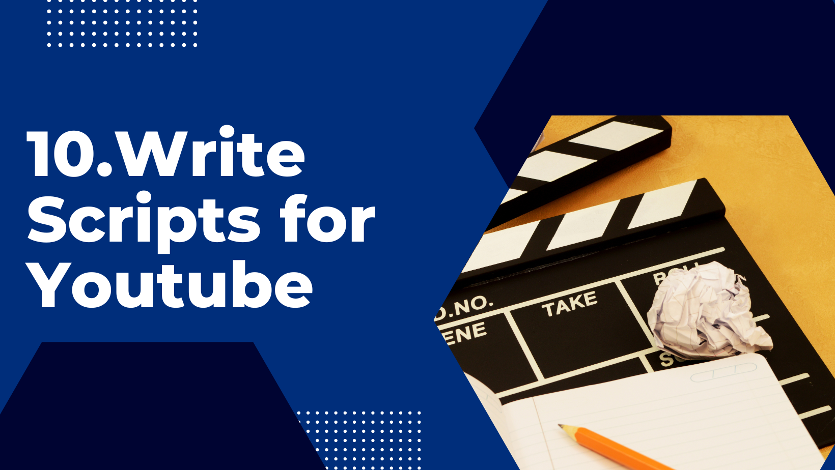 Write Scripts for Youtube
